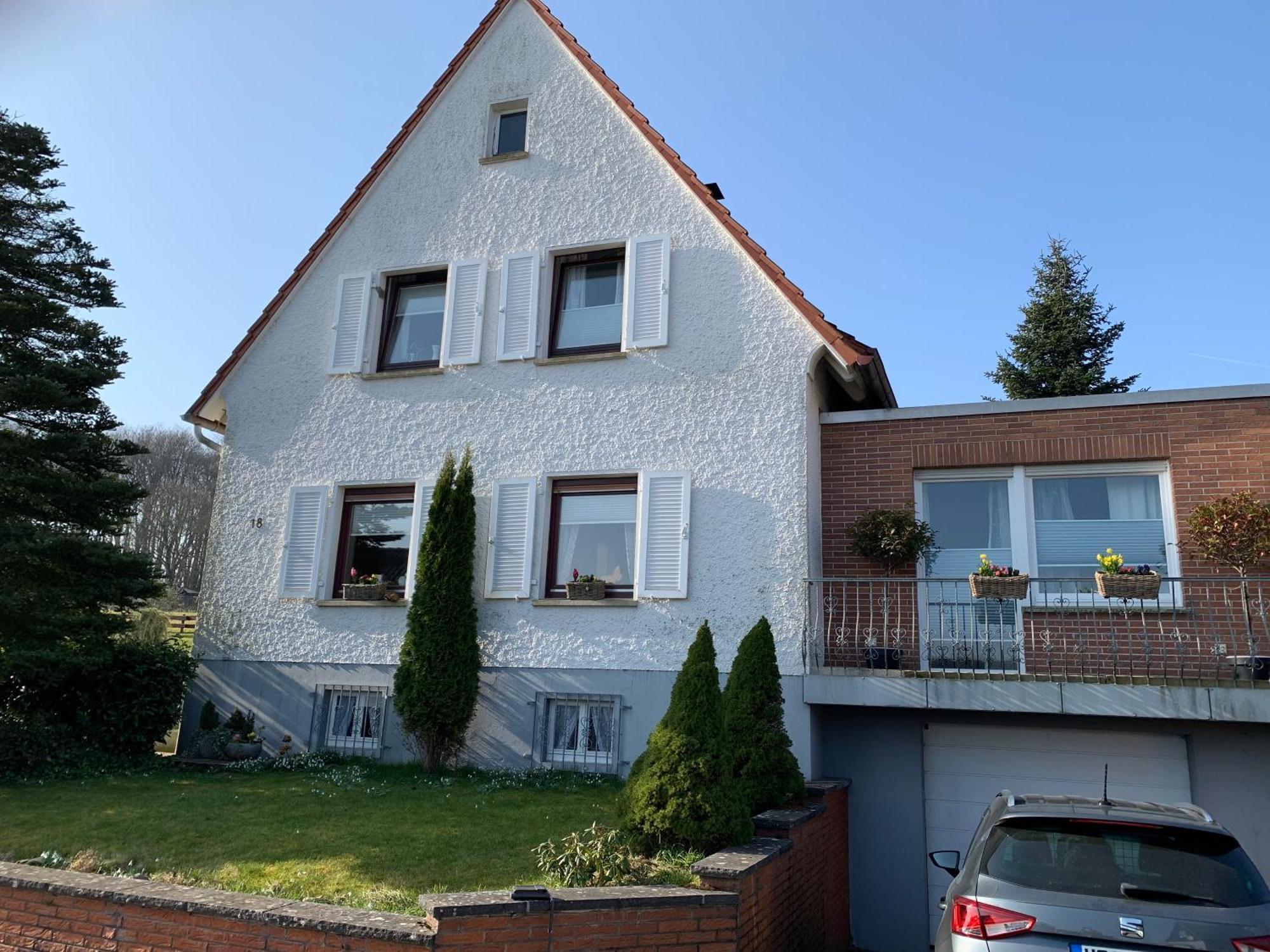 Ferienwohnung Huegel Vlotho Buitenkant foto